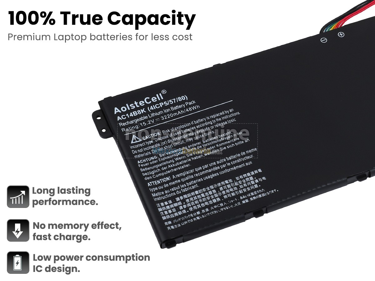 batería Acer AC14B8K de alta calidad