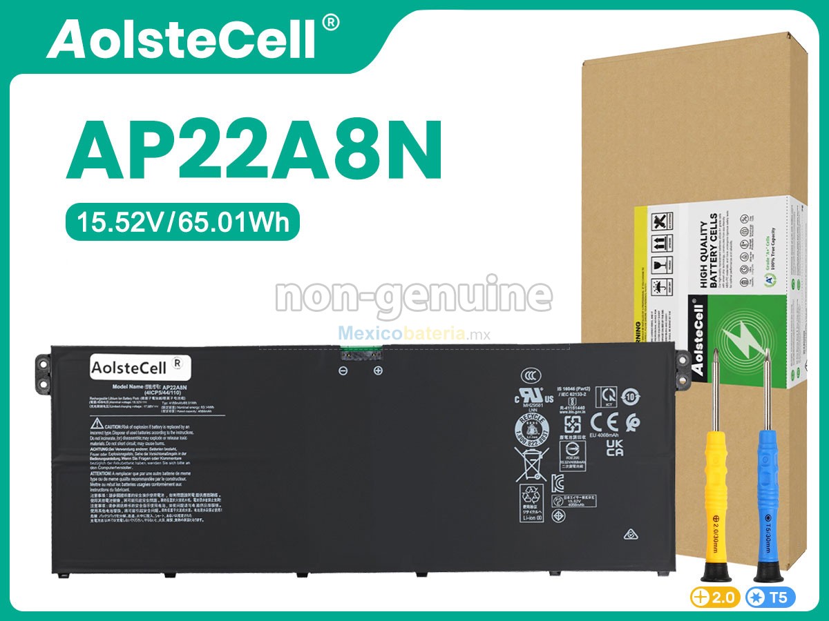 batería para Acer AP22A8N