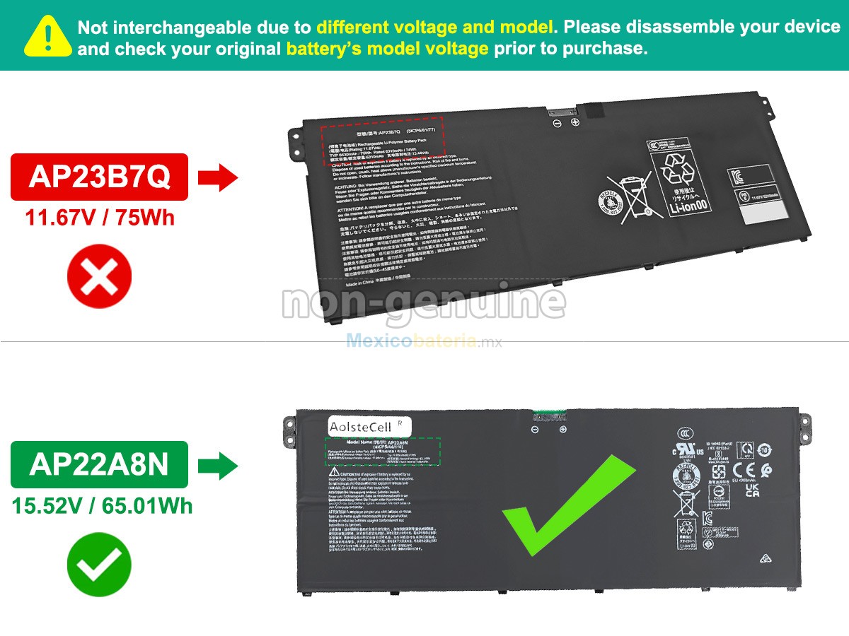 batería para Acer SWIFT 14 AI SF14-61T-R49D