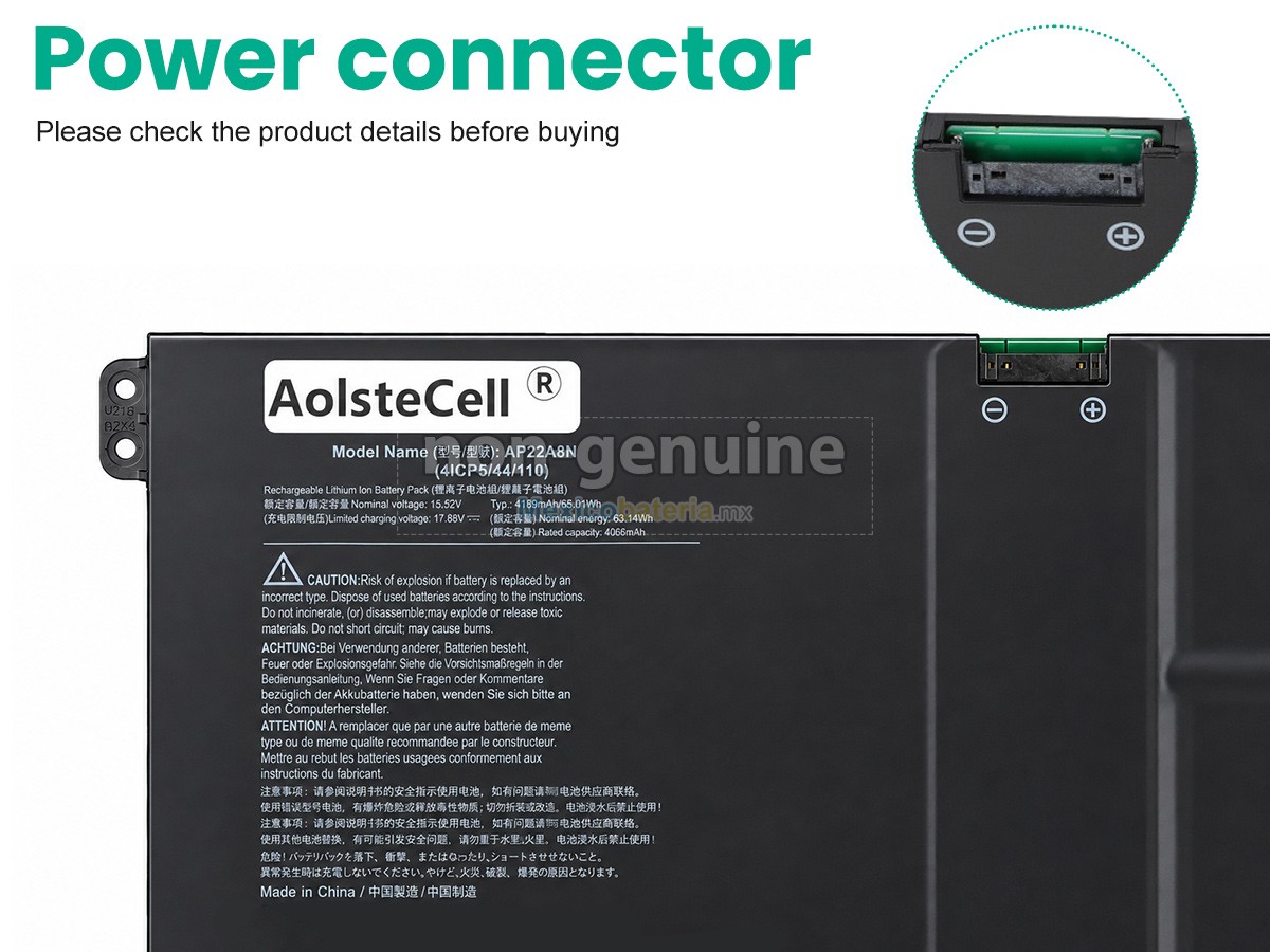 batería para Acer SWIFT 14 AI SF14-61T-R49D