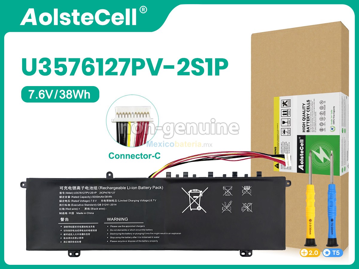 batería para Gateway U3576127PV-2S1P