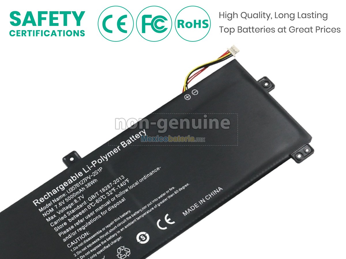 batería para Gateway U3576127PV-2S1P