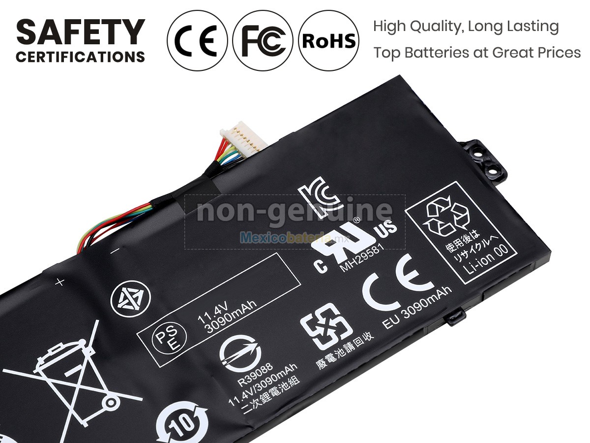 batería Acer SWITCH 12 SW5-271-604B de alta calidad