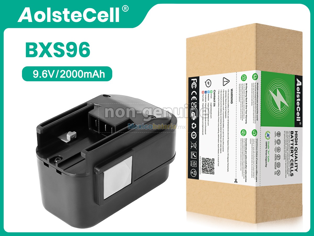 batería para AEG 9.6V BXS9.6