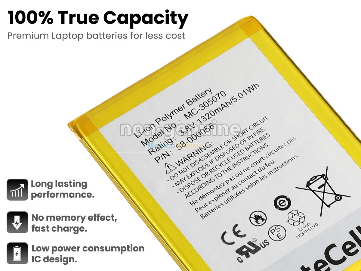 batería Amazon MC-305070 de alta calidad