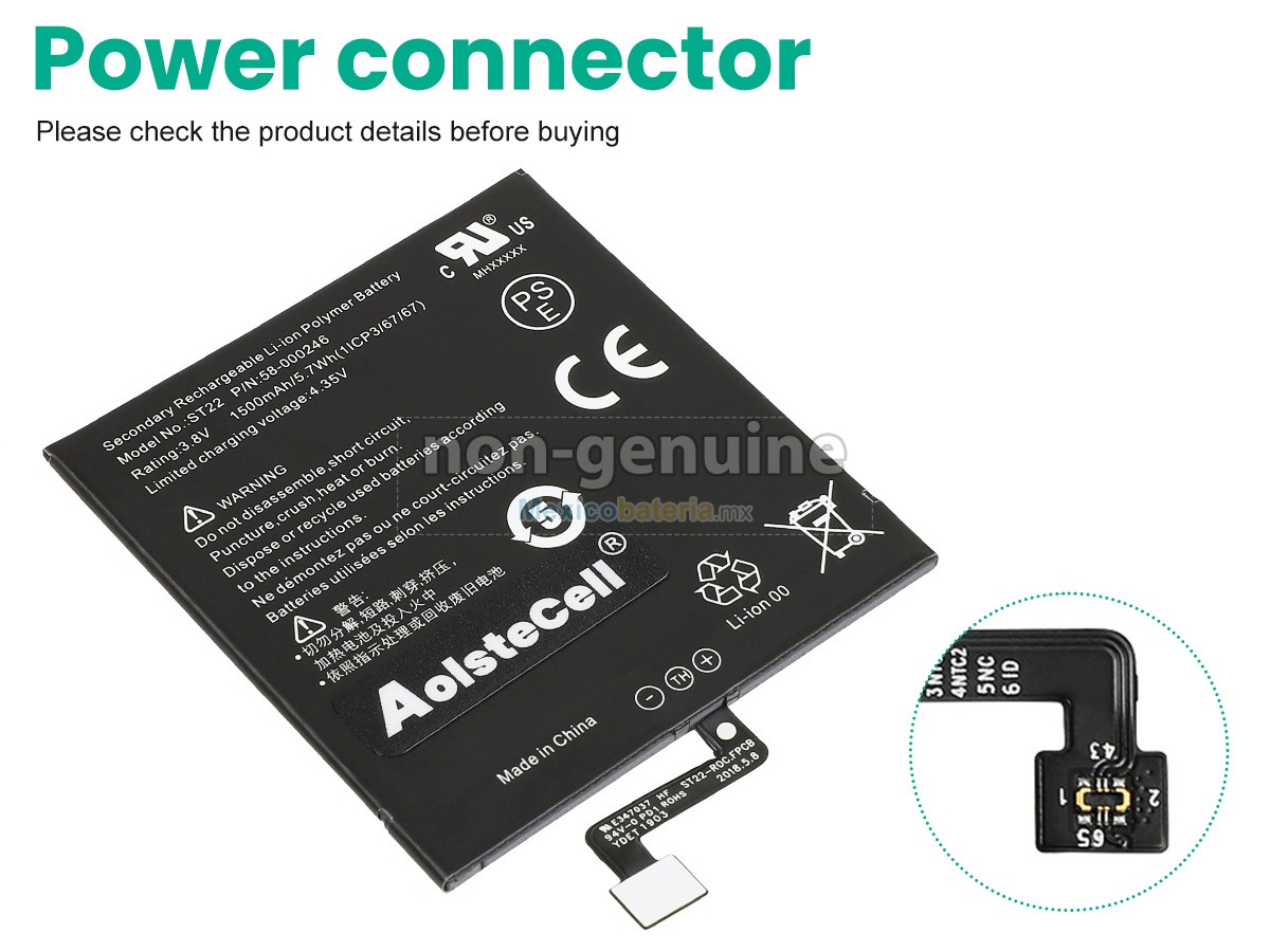 batería para Amazon PAPERWHITE 4 WI-FI