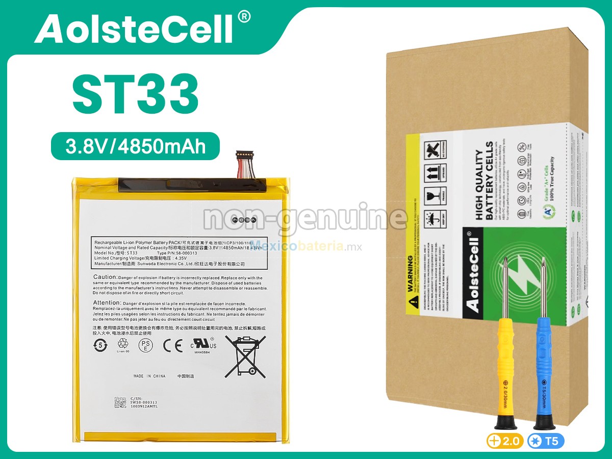 batería para Amazon FIRE HD 8 K72LL3