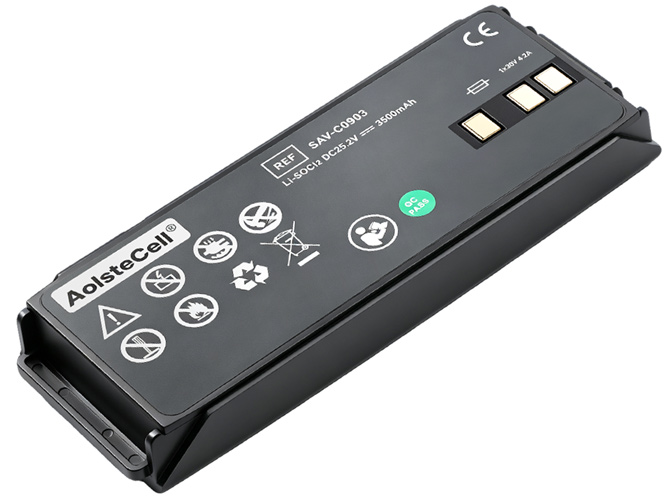 AMI Italia Saver One defibrillator Batería
