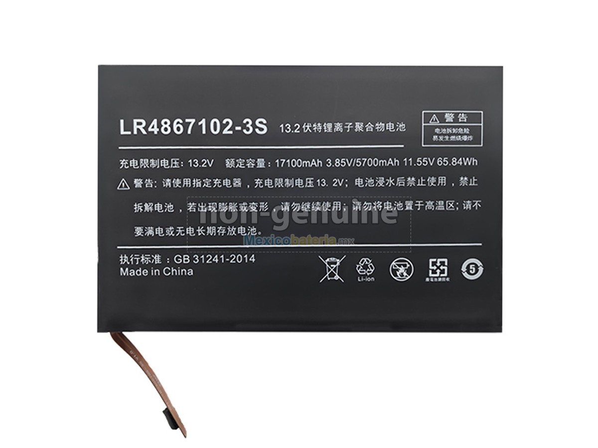 batería para AOKZOE LR4867102-3S