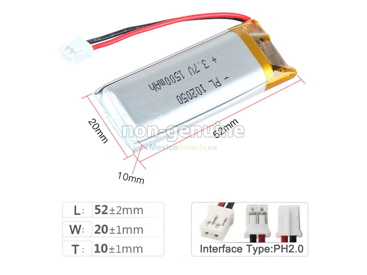 batería para AolsteCell 102050