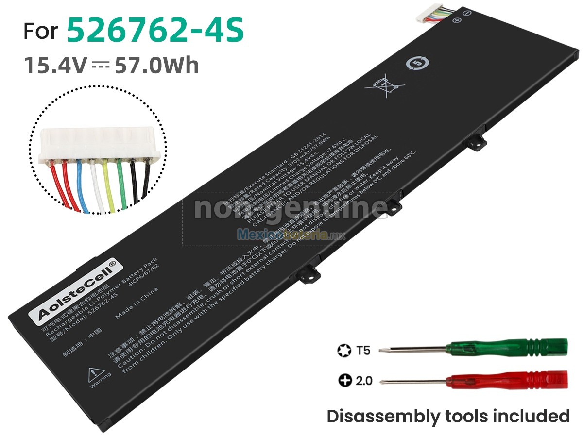 batería para AolsteCell 526762-4S