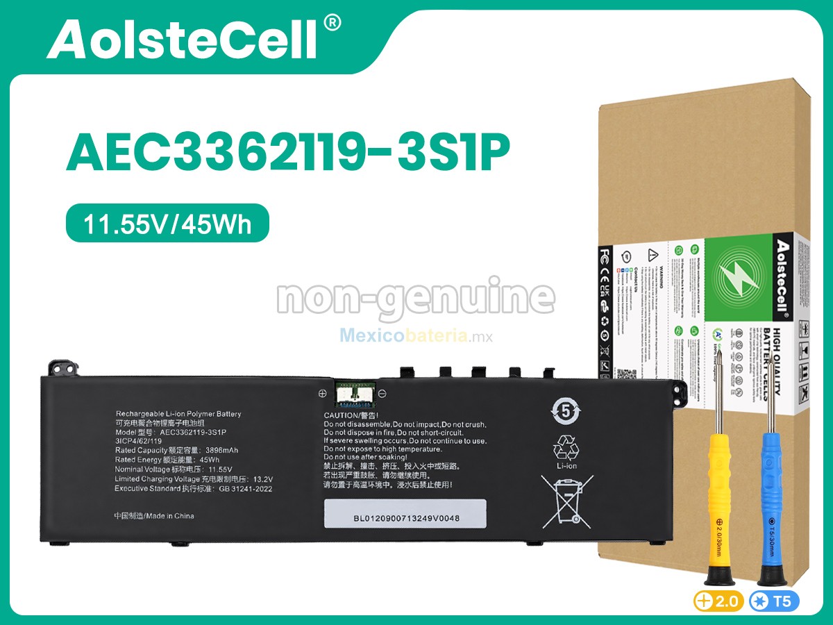 batería para AolsteCell AEC3362119-3S1P