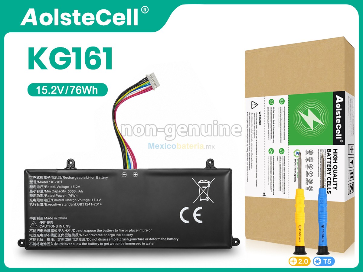 batería para AolsteCell KG161