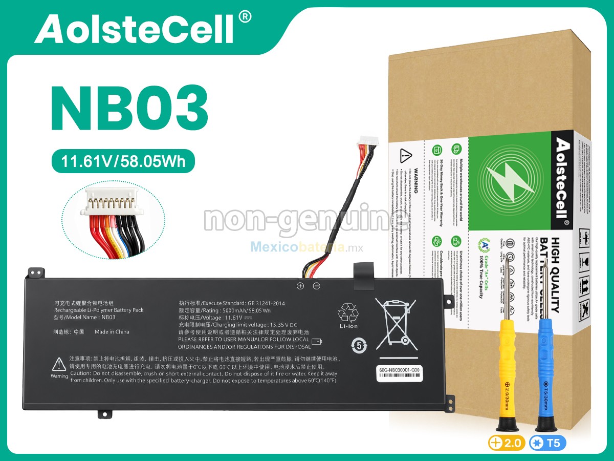 batería para AolsteCell NB03