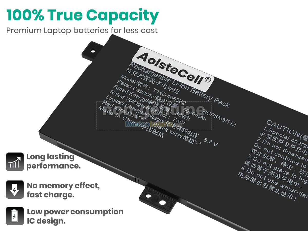 batería para AolsteCell T140-4663B2