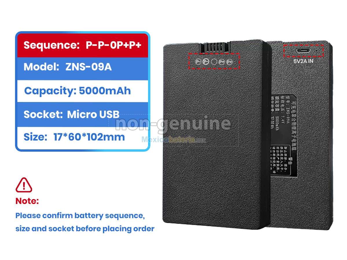 batería para AolsteCell ZNS-09A