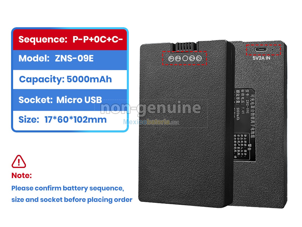 batería para AolsteCell ZNS-09E