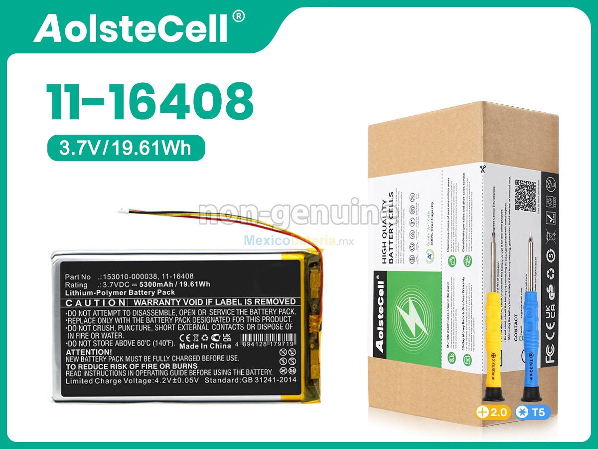 batería para Appareo 153010-000038