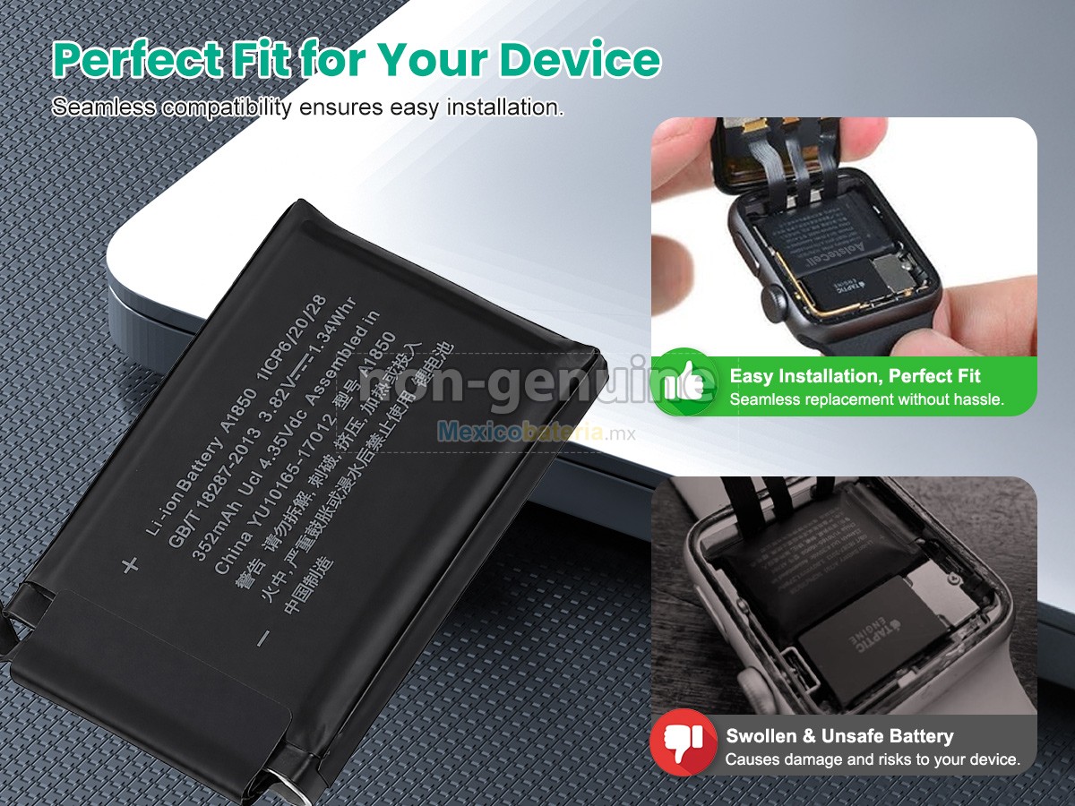 batería para Apple WATCH Series 3 HERMES LTE 42MM