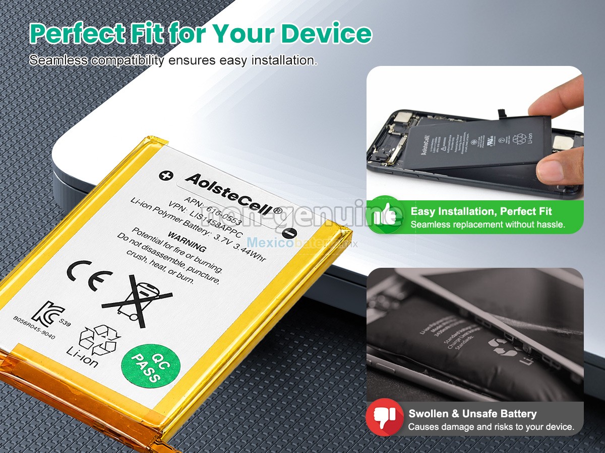 batería para Apple 616-0553