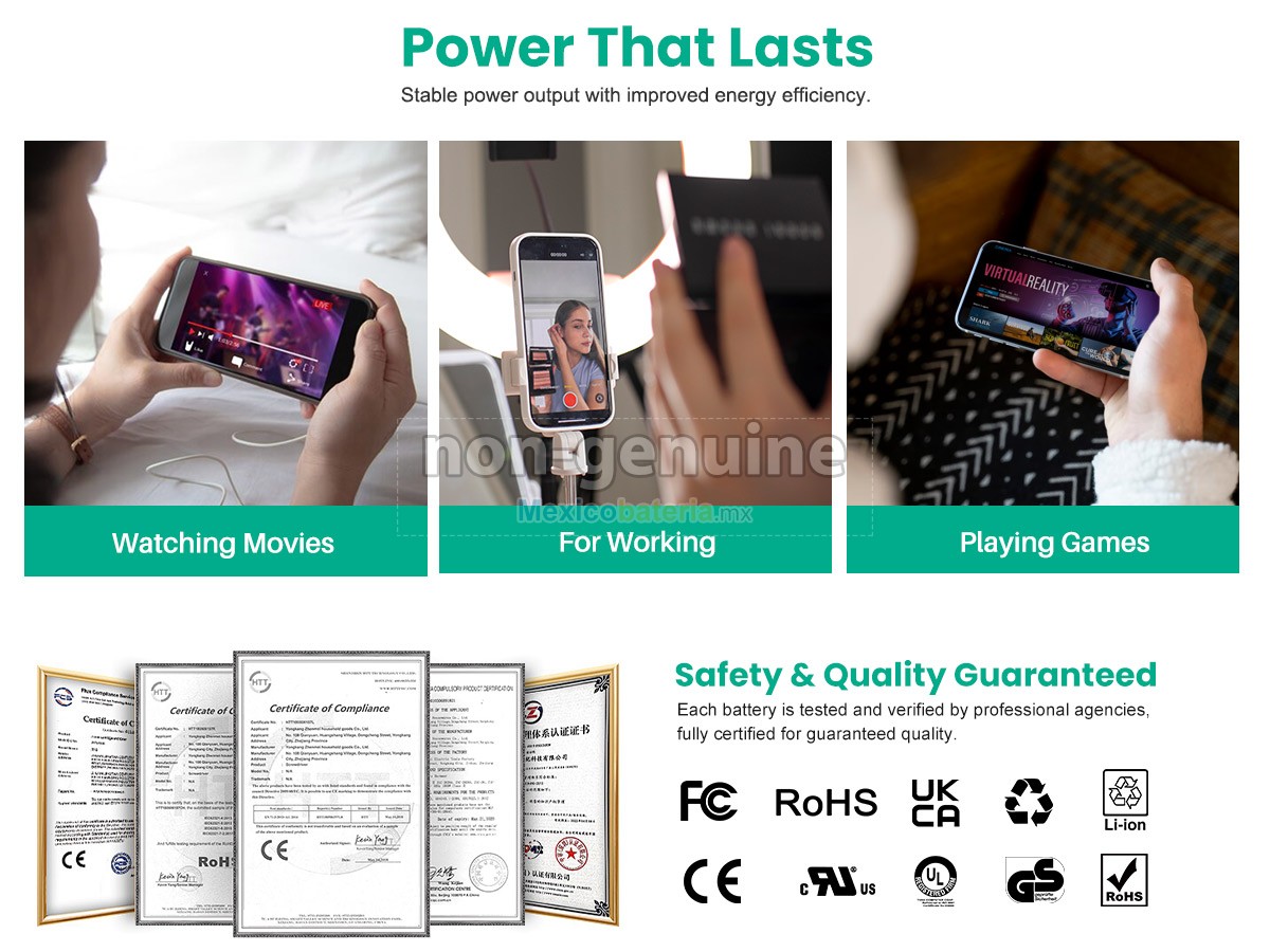 batería para Apple MQ982LL/A