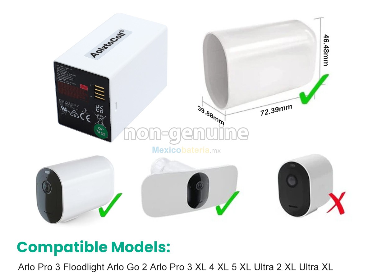 batería para Arlo VMA5410