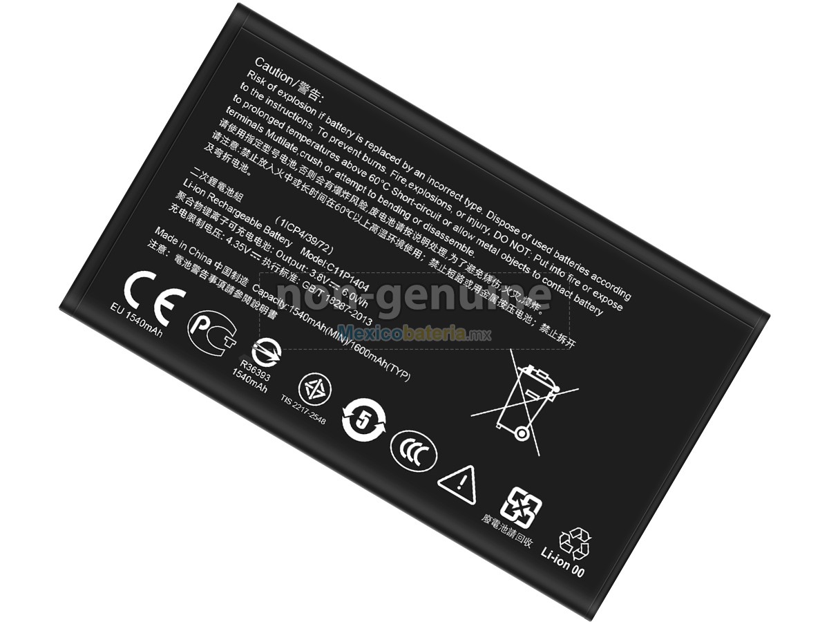 batería para Asus C11P1404