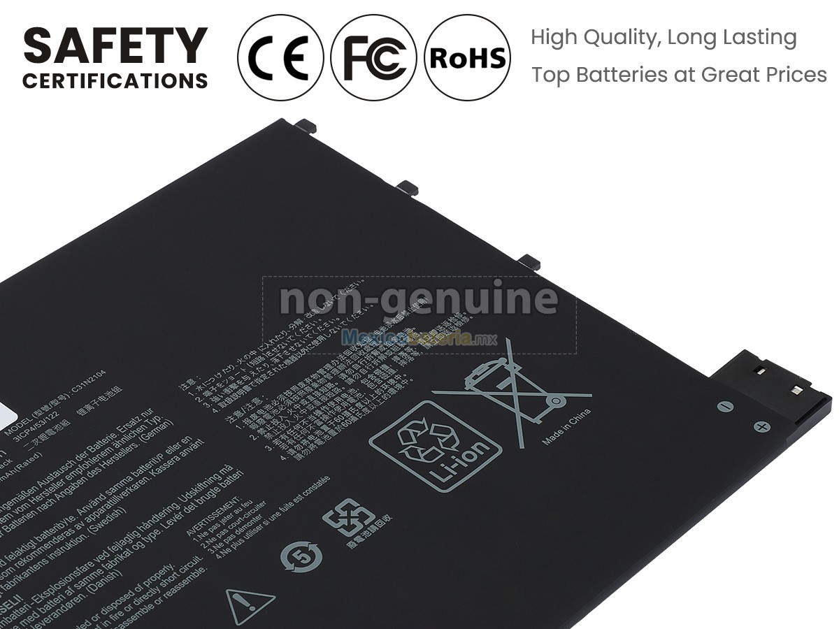 batería Asus VivoBook 13 SLATE OLED T3300KA-OLED62 de alta calidad