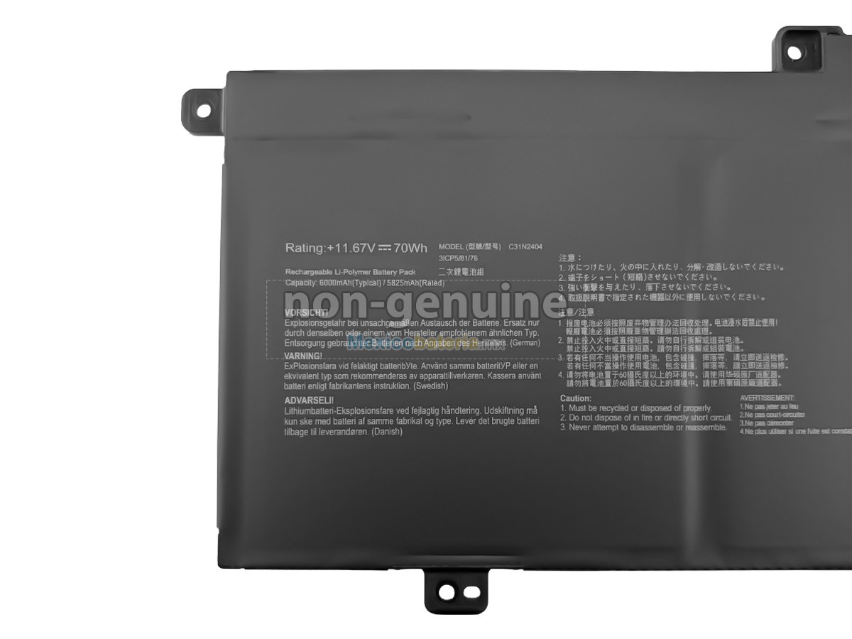 batería para Asus VivoBook S14 S3407CA