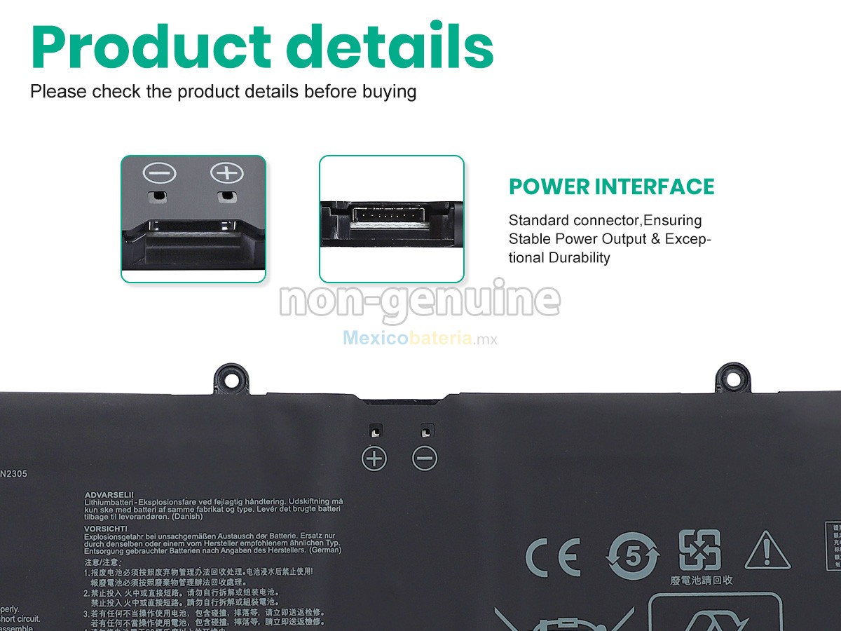 batería para Asus VivoBook Pro 15 OLED N6506MU-MA045X