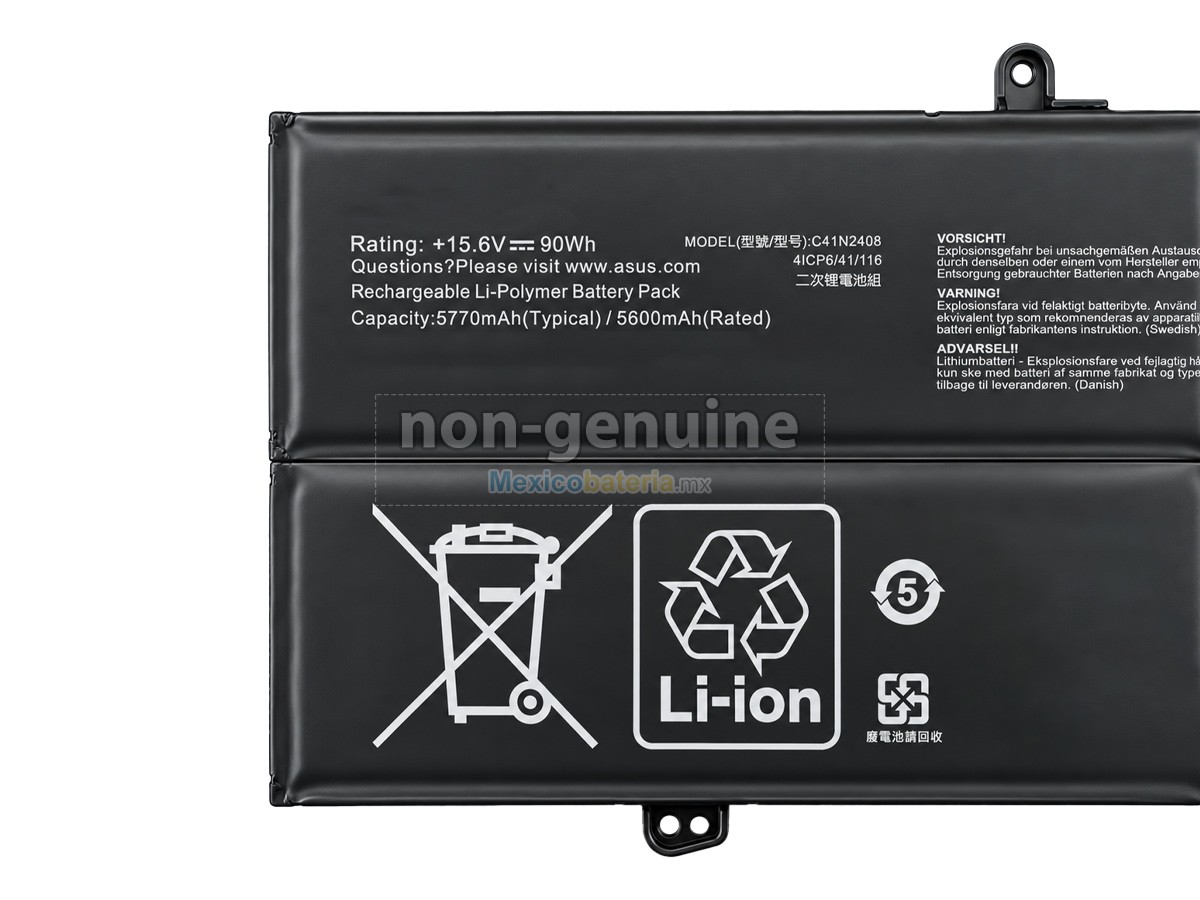 batería para Asus C41N2408