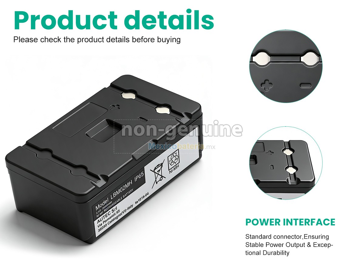 batería para Autec LK8