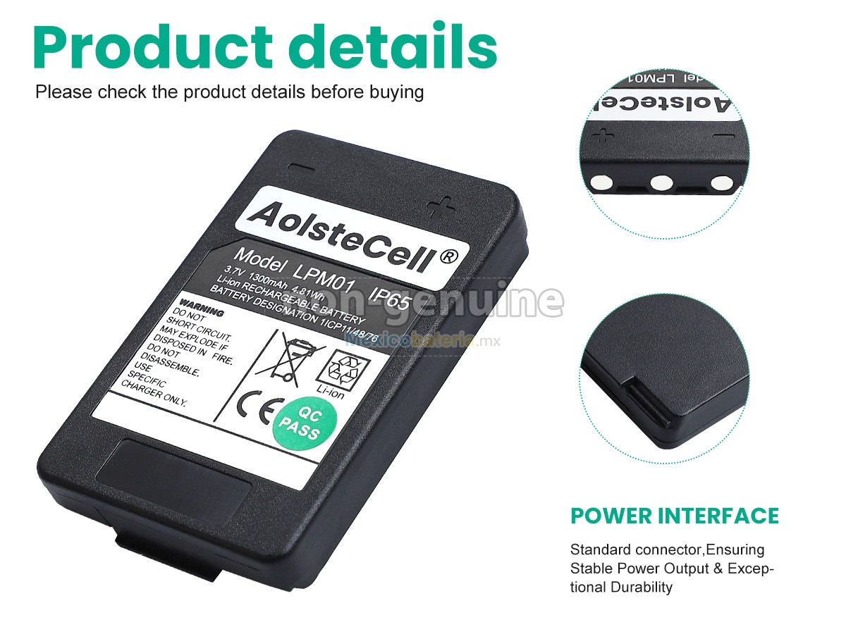 batería para Autec LPM01LI