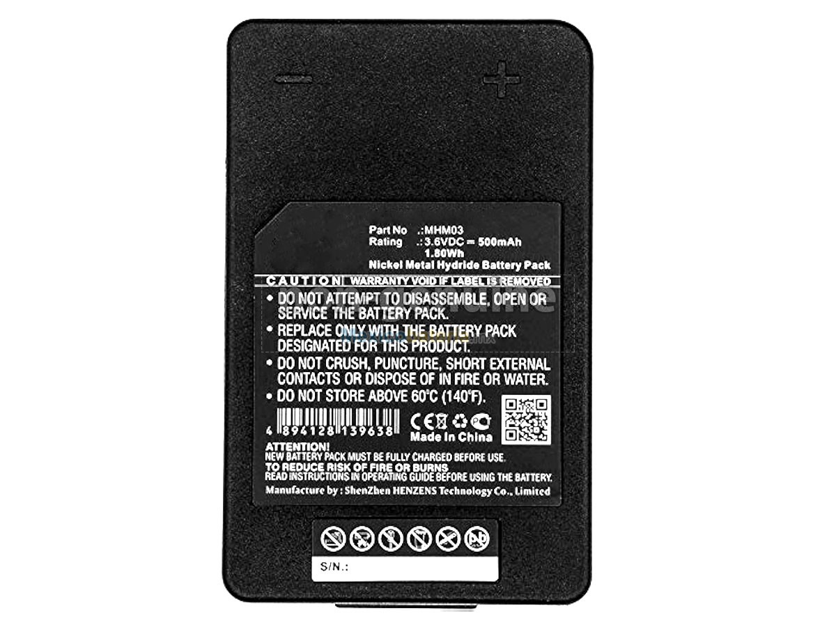 batería para Autec MHM03