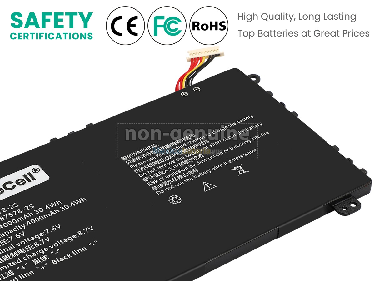 batería para AXIOO ADREAMER LEOBOOK 13