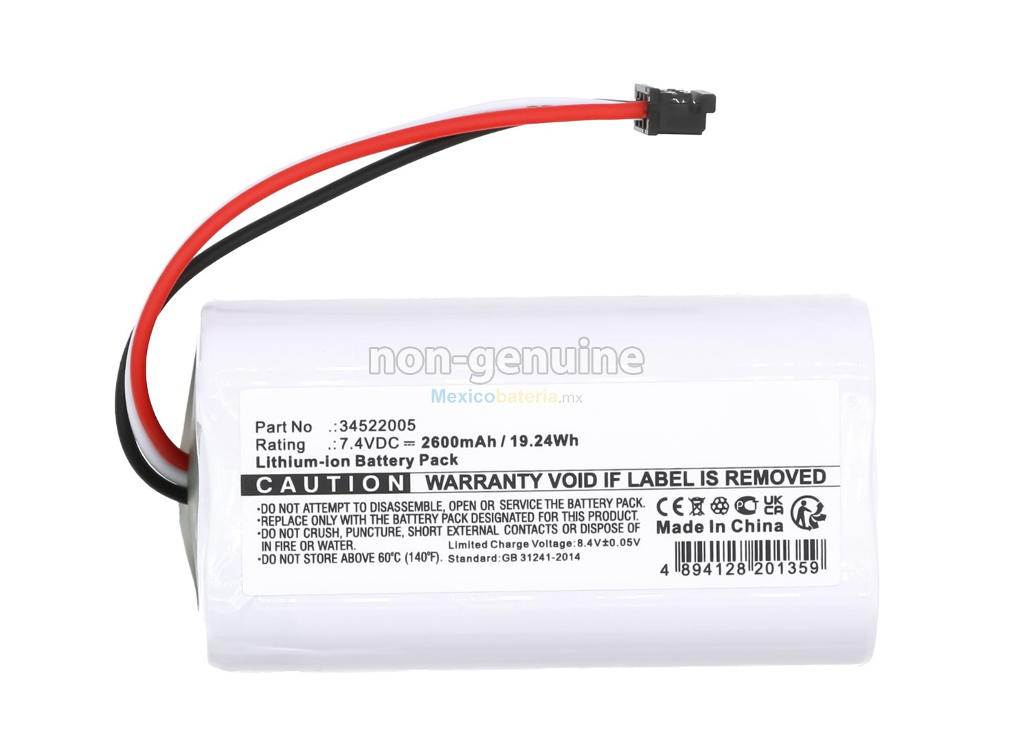 batería para B Braun PERFUSOR COMPACT PLUS