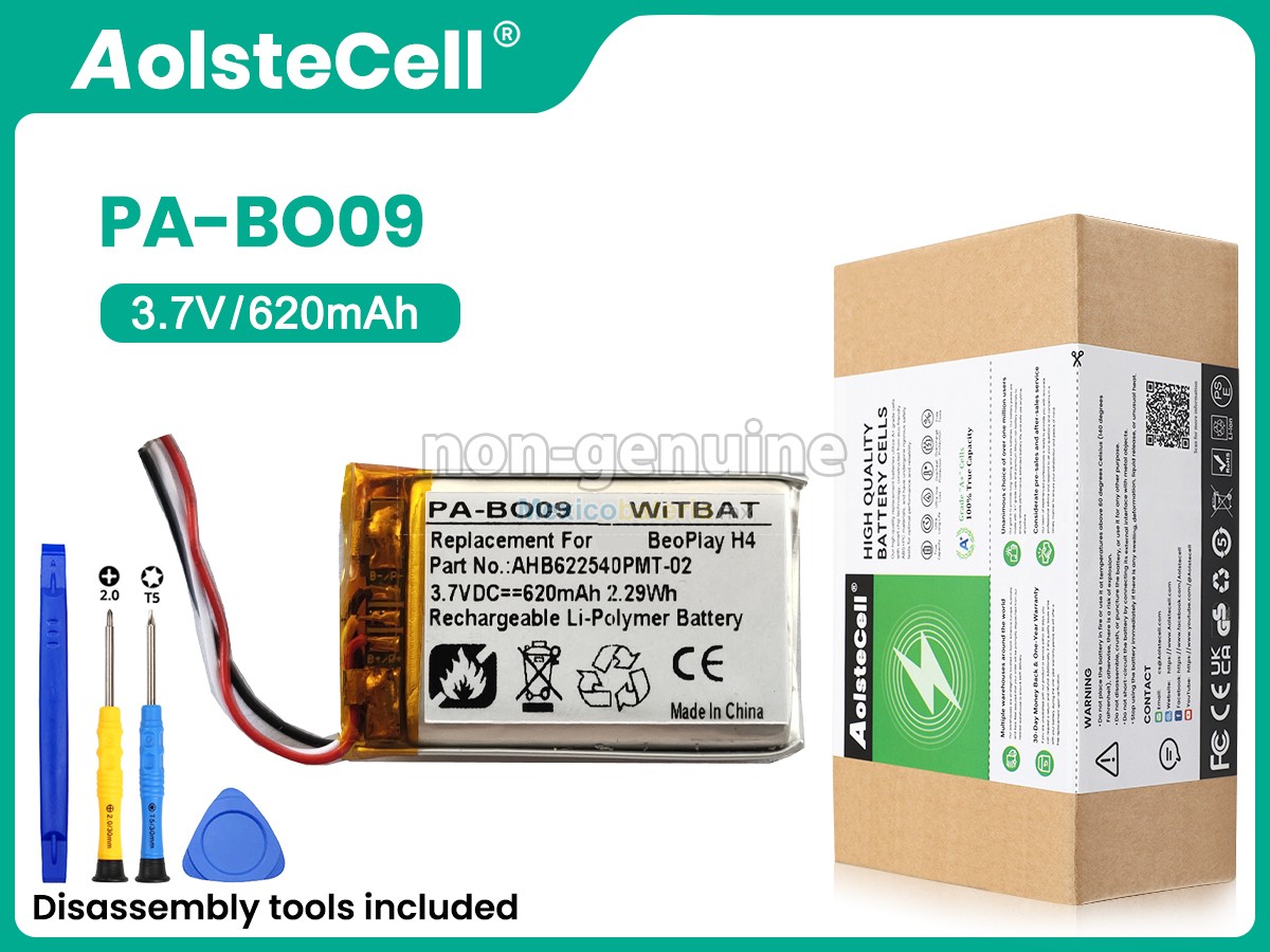 batería para Bang Olufsen PA-BO09