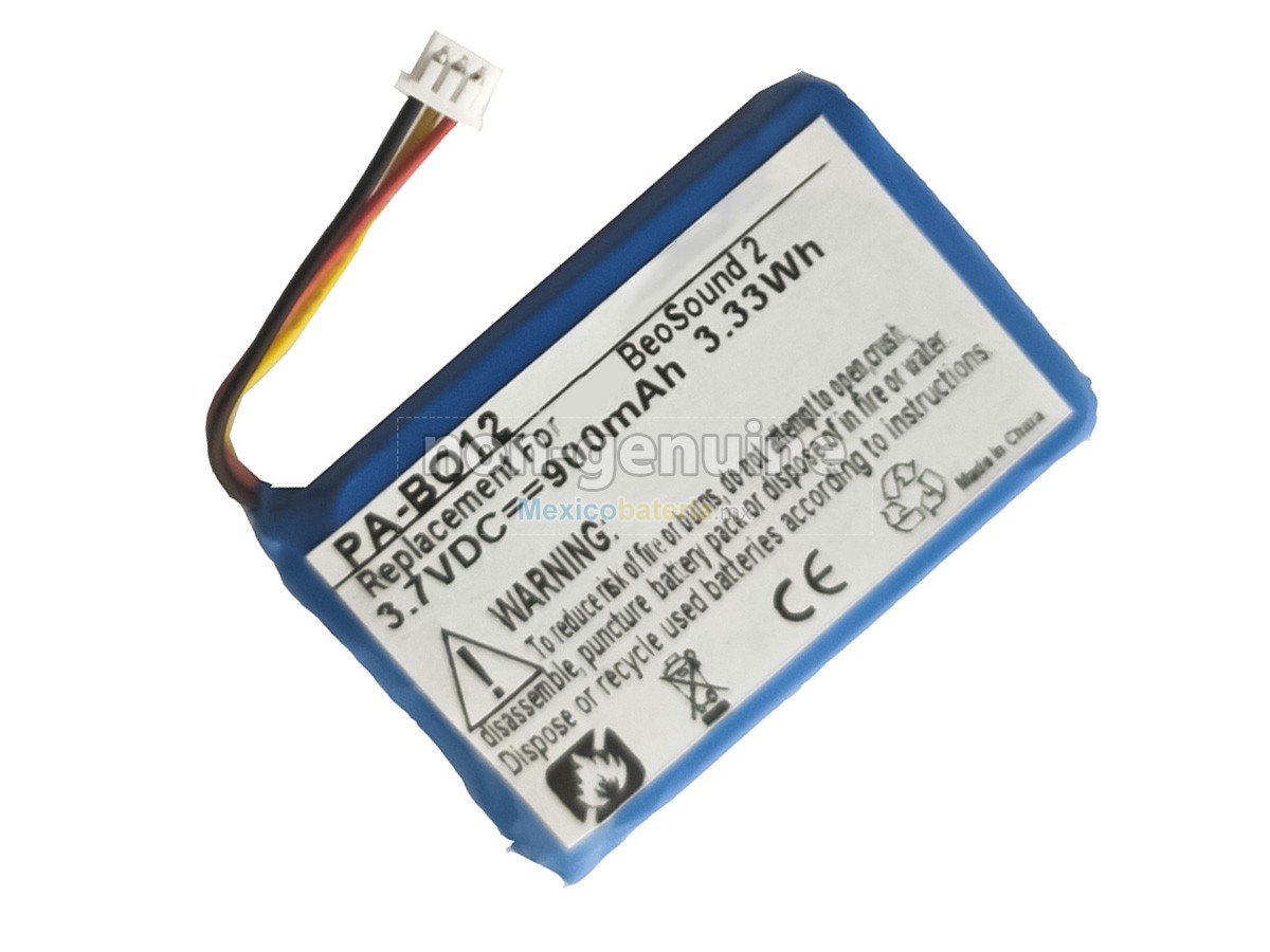 batería para Bang Olufsen PA-BO12