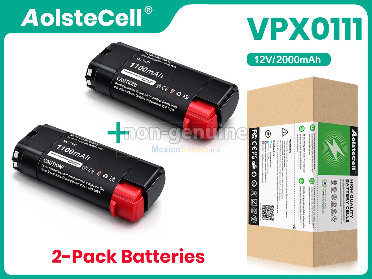 batería para Black Decker VPX2102