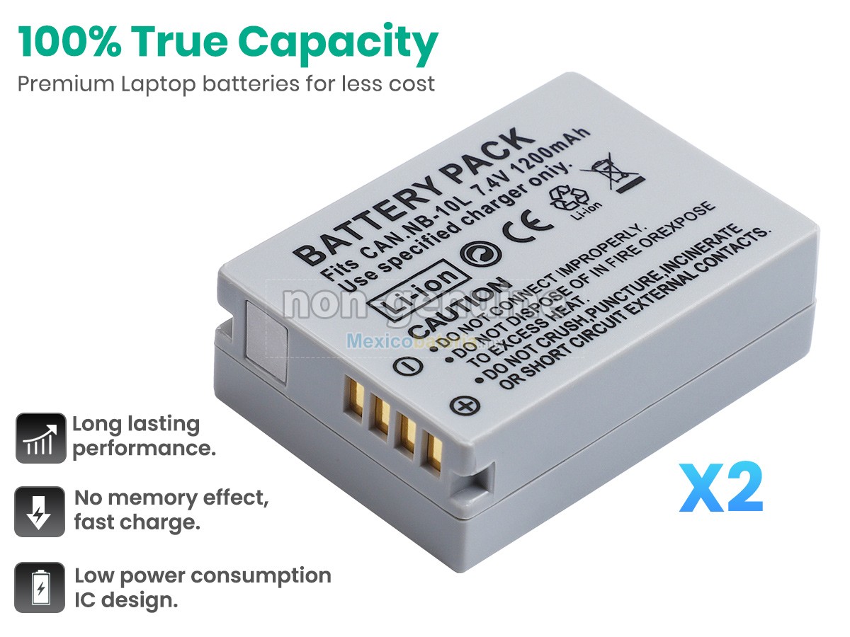 batería para Canon NB-10L