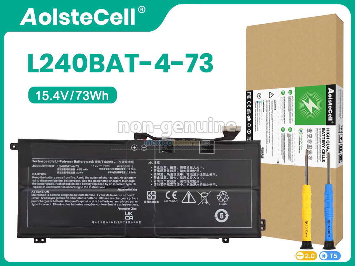 batería para Clevo L240BAT-4-73