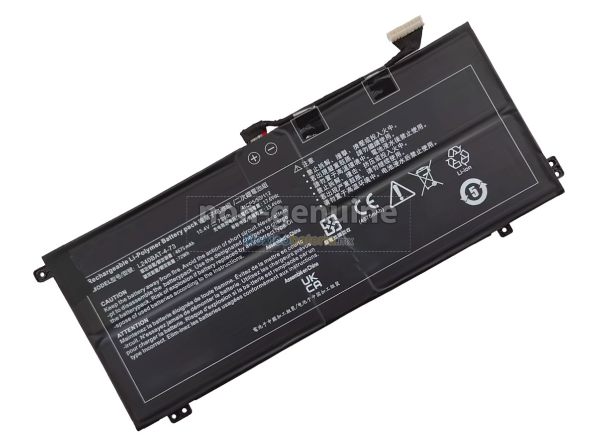 batería para Clevo L240BAT-4-73