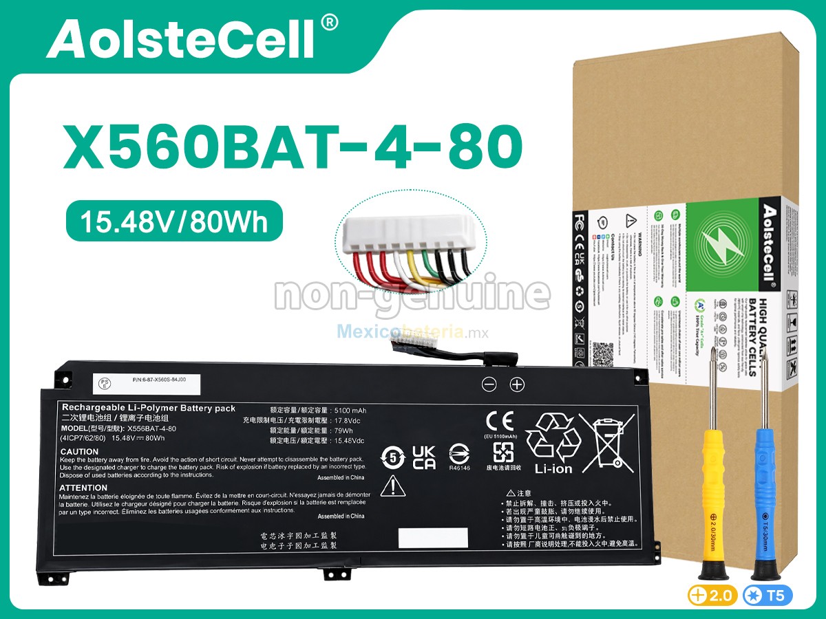 batería para Clevo X560BAT-4-80