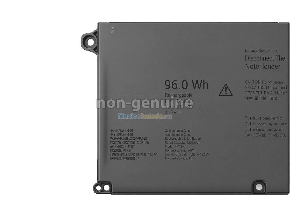 batería para Dell Alienware 18 AREA-51 AA18250