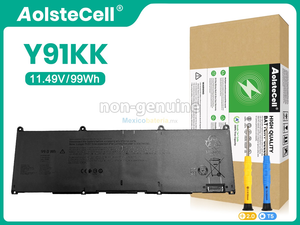 batería para Dell Y91KK
