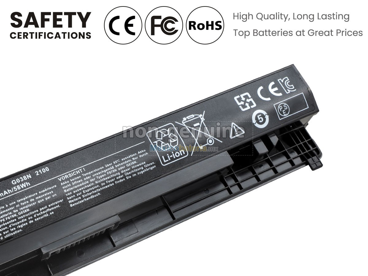 6-Cell 4400mAh Li-Ion Battery For Dell Latitude 2120 2110 2100 - 11.1V, 3 Year Warranty