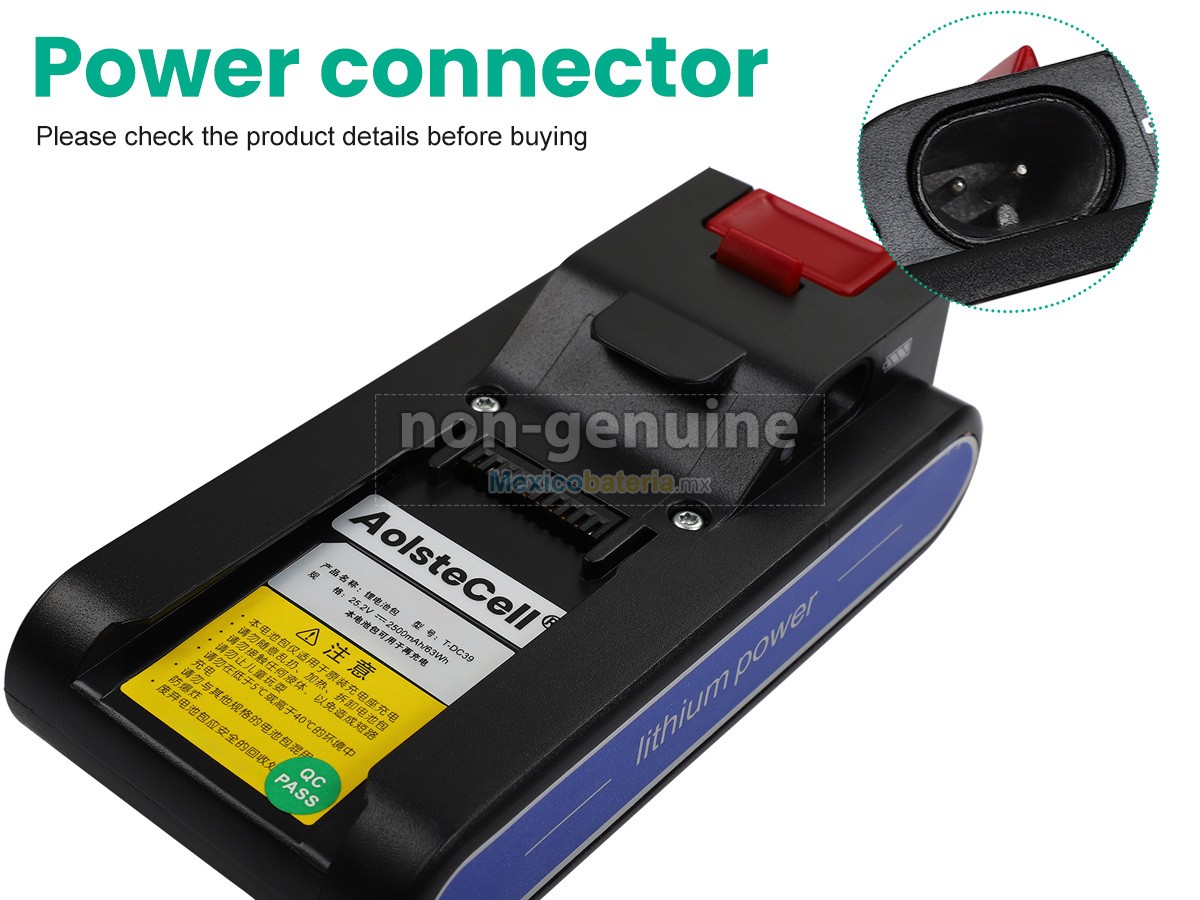 batería para DeLonghi XLM 510.GRG