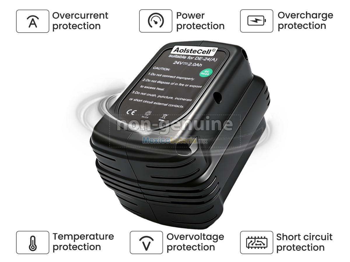 batería para DeWALT DW017