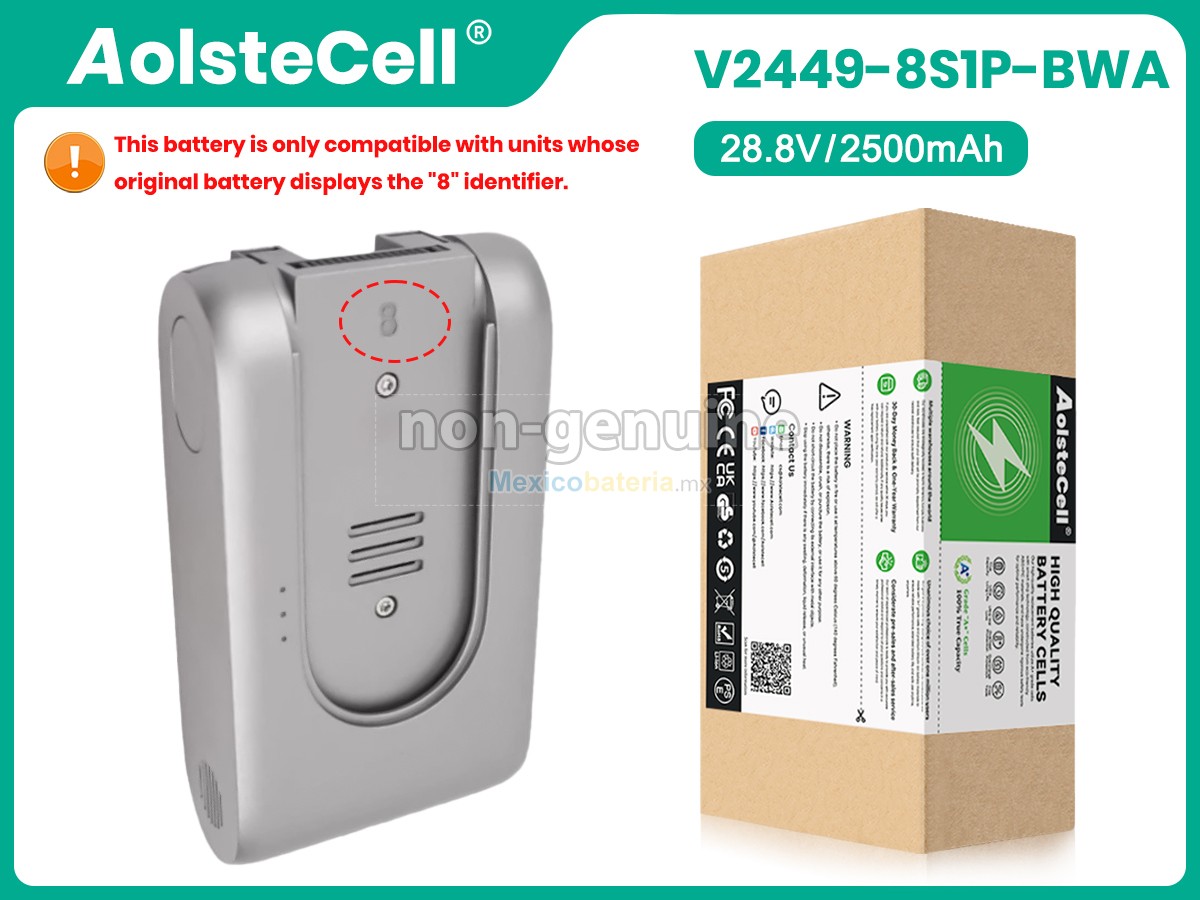 batería para Dreame V2449-8S1P-BWA