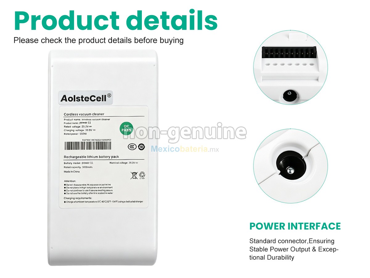 batería para Dreame POWER 11